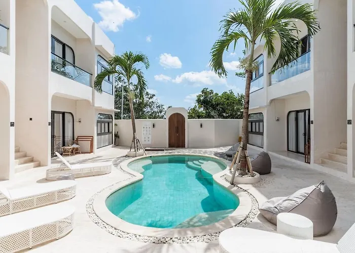 Chic Bali With Pool, & Relaxation Ferienhaus *